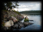 View from pennisula campsite on Cirrus.