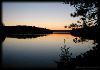 Cirrus Lake sunset.