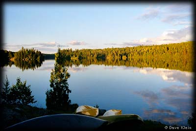 Canoes on shore