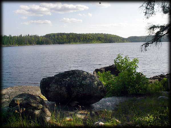 Quetico solo canoe trip ©Doug Clark