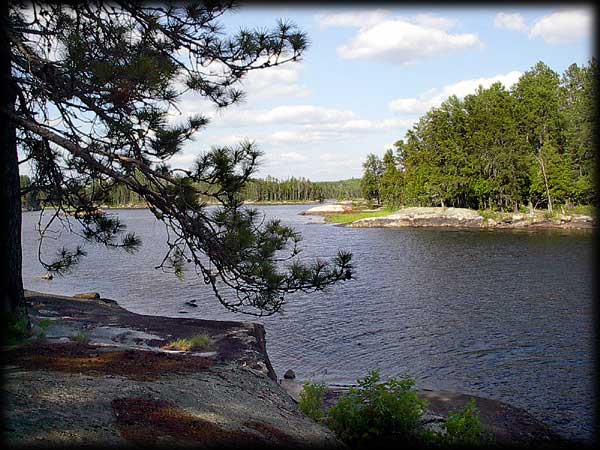 Quetico solo canoe trip ©Doug Clark