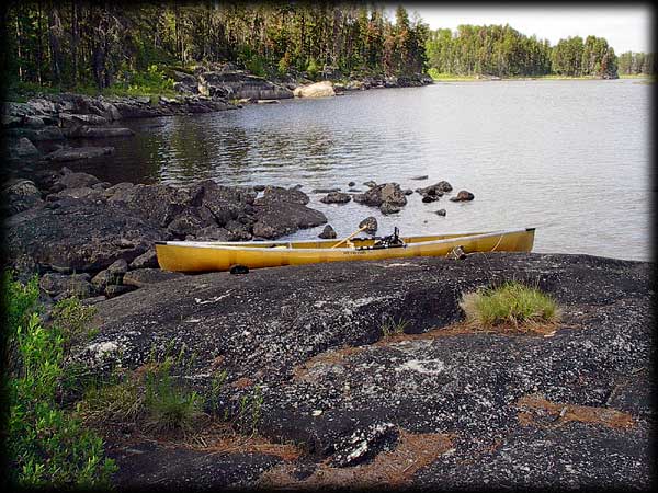 Quetico solo canoe trip ©Doug Clark