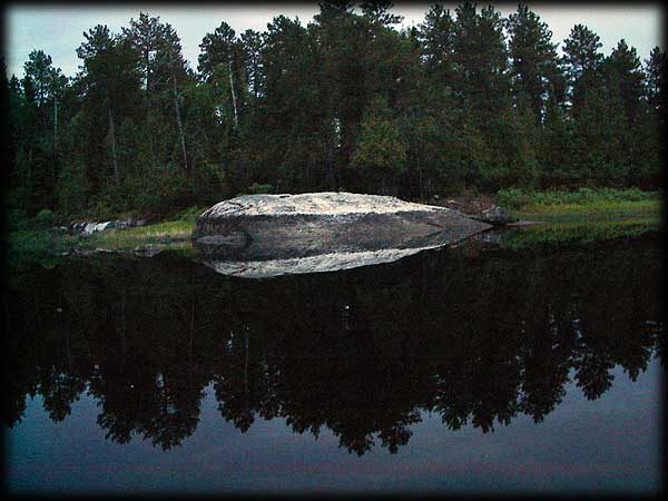 Quetico solo canoe trip ©Doug Clark