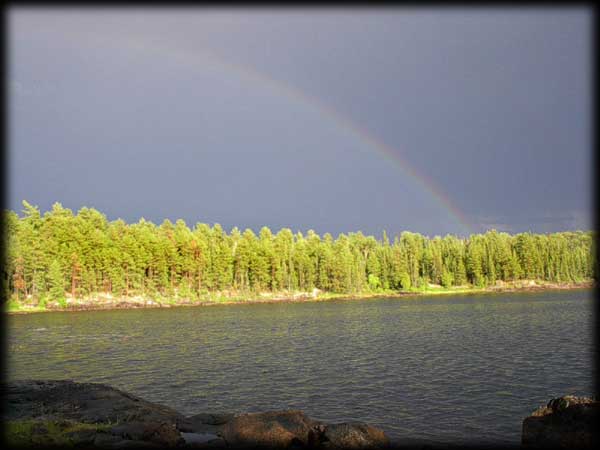 Quetico solo canoe trip ©Doug Clark