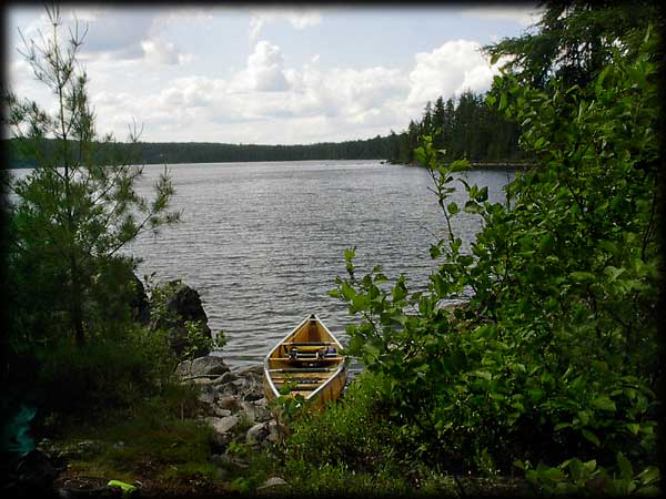 Quetico solo canoe trip ©Doug Clark