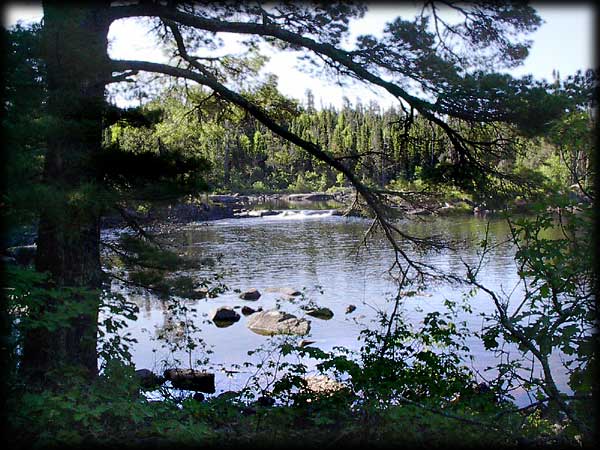 Quetico solo canoe trip ©Doug Clark