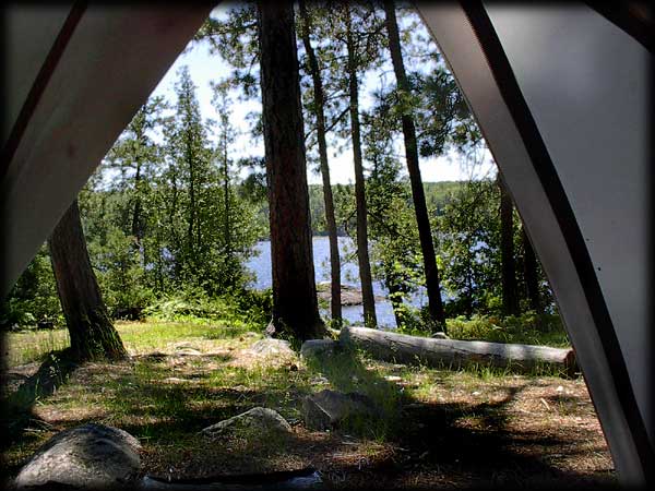 Quetico solo canoe trip ©Doug Clark