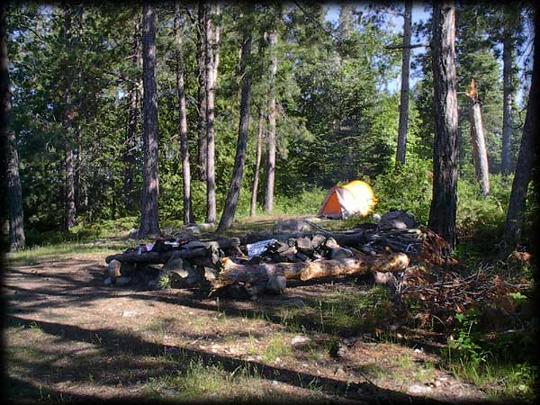 Quetico solo canoe trip ©Doug Clark