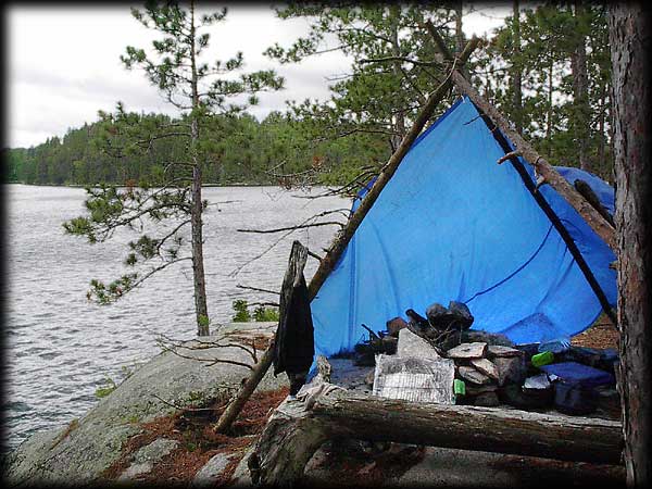 Quetico solo canoe trip ©Doug Clark