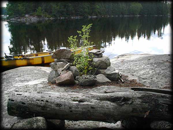 Quetico solo canoe trip ©Doug Clark