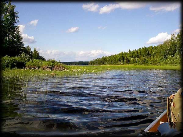 Quetico solo canoe trip ©Doug Clark