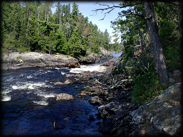 Quetico solo canoe trip ©Doug Clark