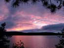 Sunset on Crooked Lake (September, 2007)