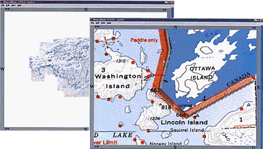 Maps of Quetico